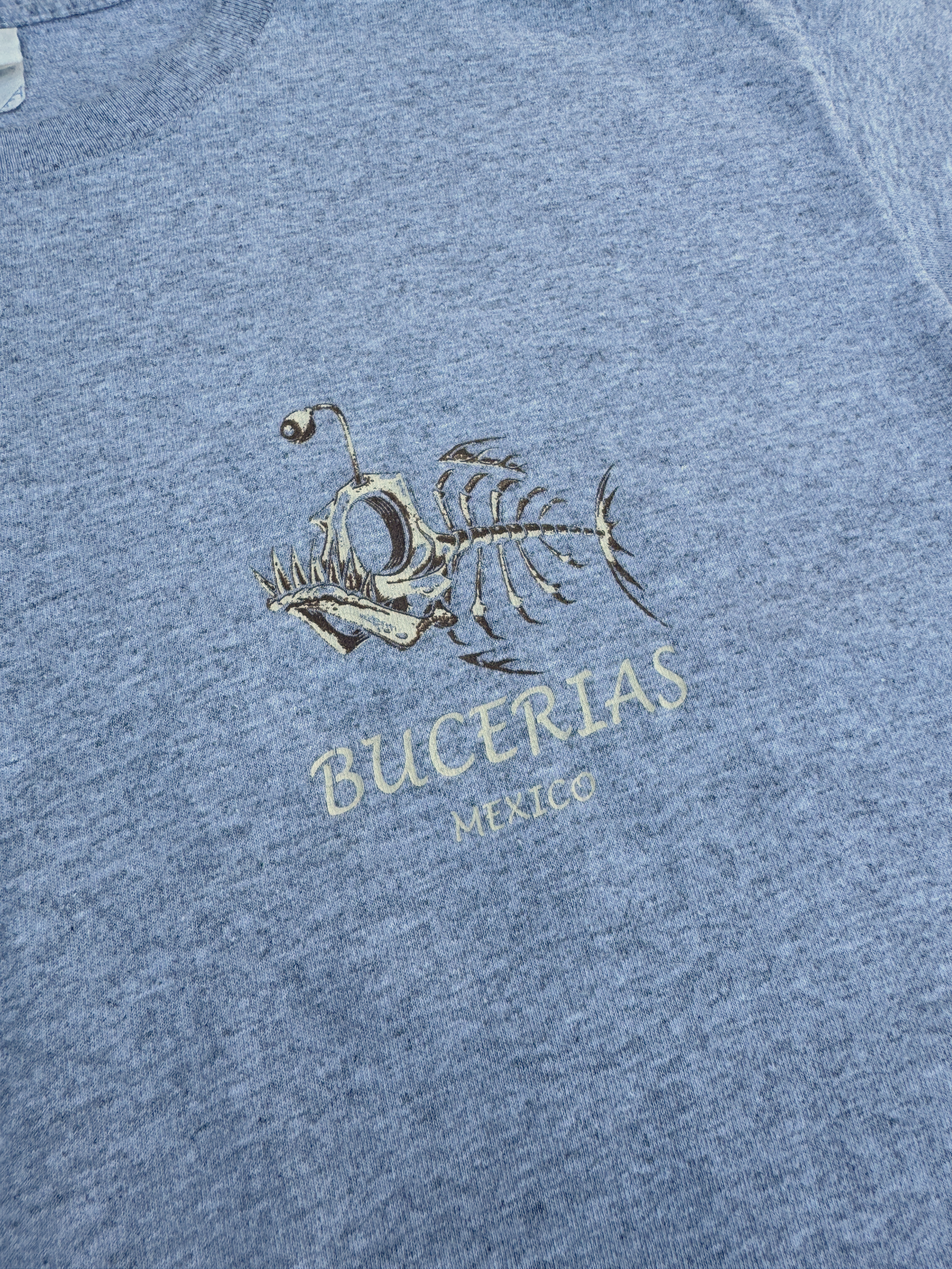 Skeleton Anglerfish Bucerias Mexico Tee