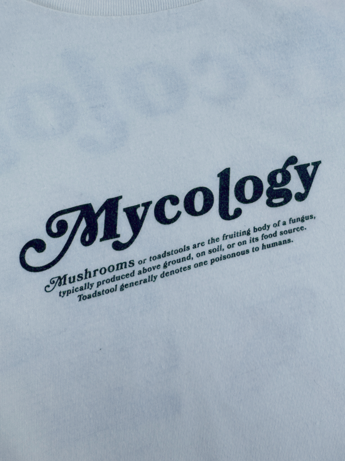 Mycology Mushroom Tee