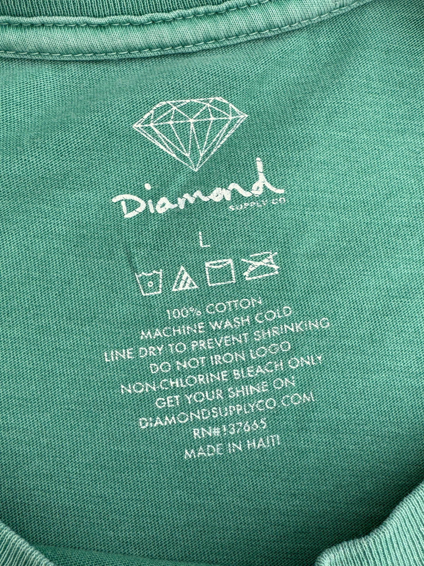 Diamond Supply Co. Puff Print Tee