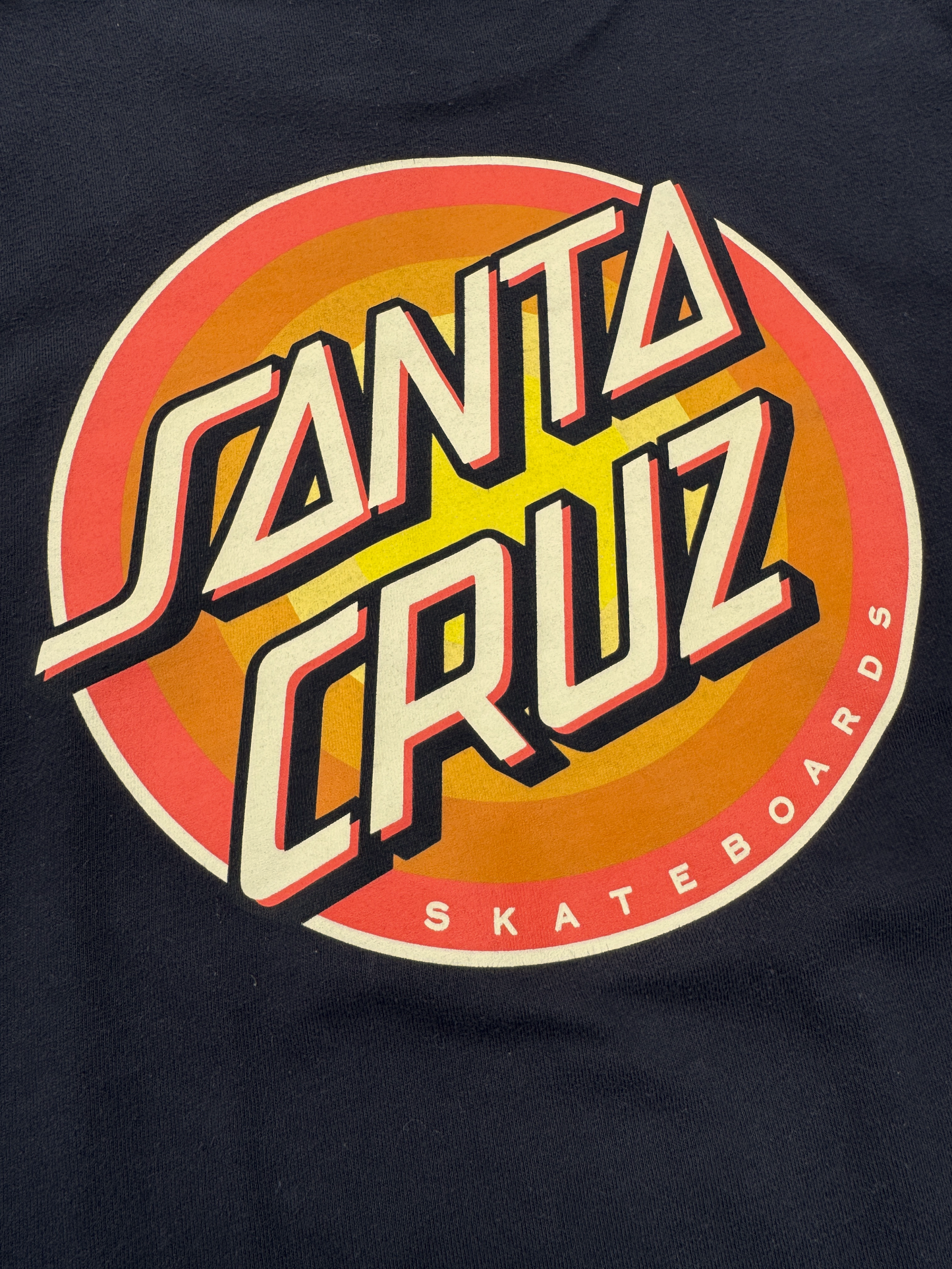 T-shirt de skateboard Santa Cruz Sun