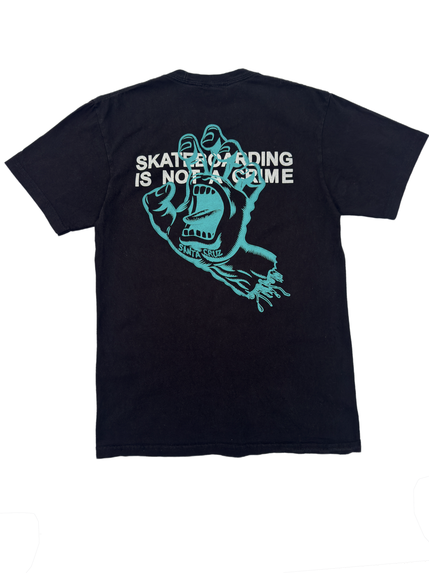 Santa Cruz “Skateboarding Is Not A Crime” Tee