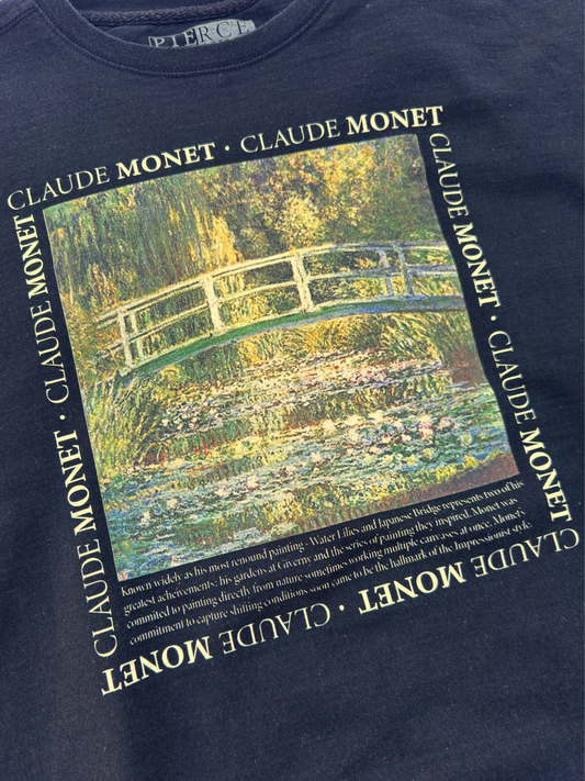 Monet Water Lilies and Japanese Bridge Sweatshirt