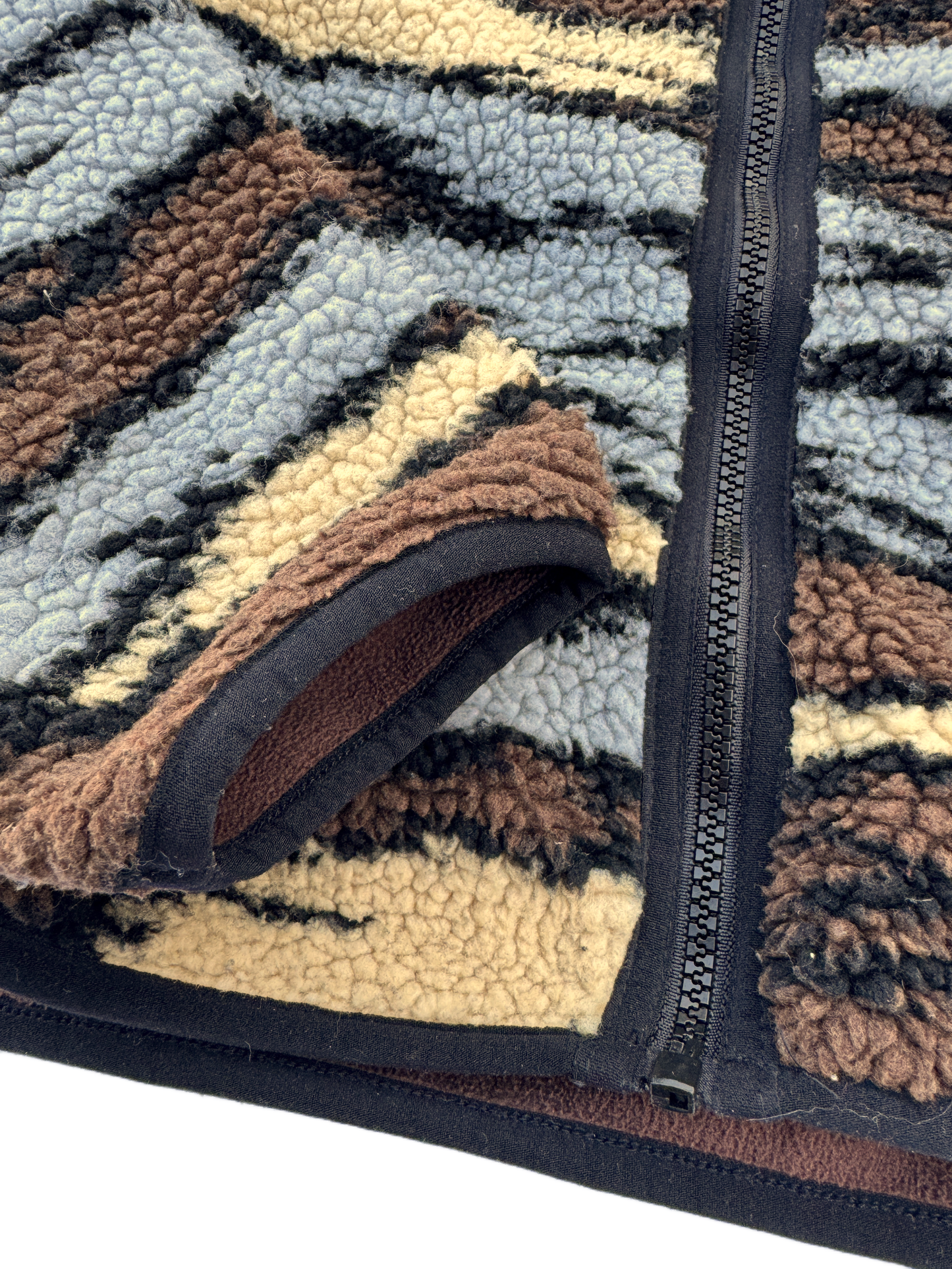 Volcom Tiger Stripe Zip Fleece Jacket