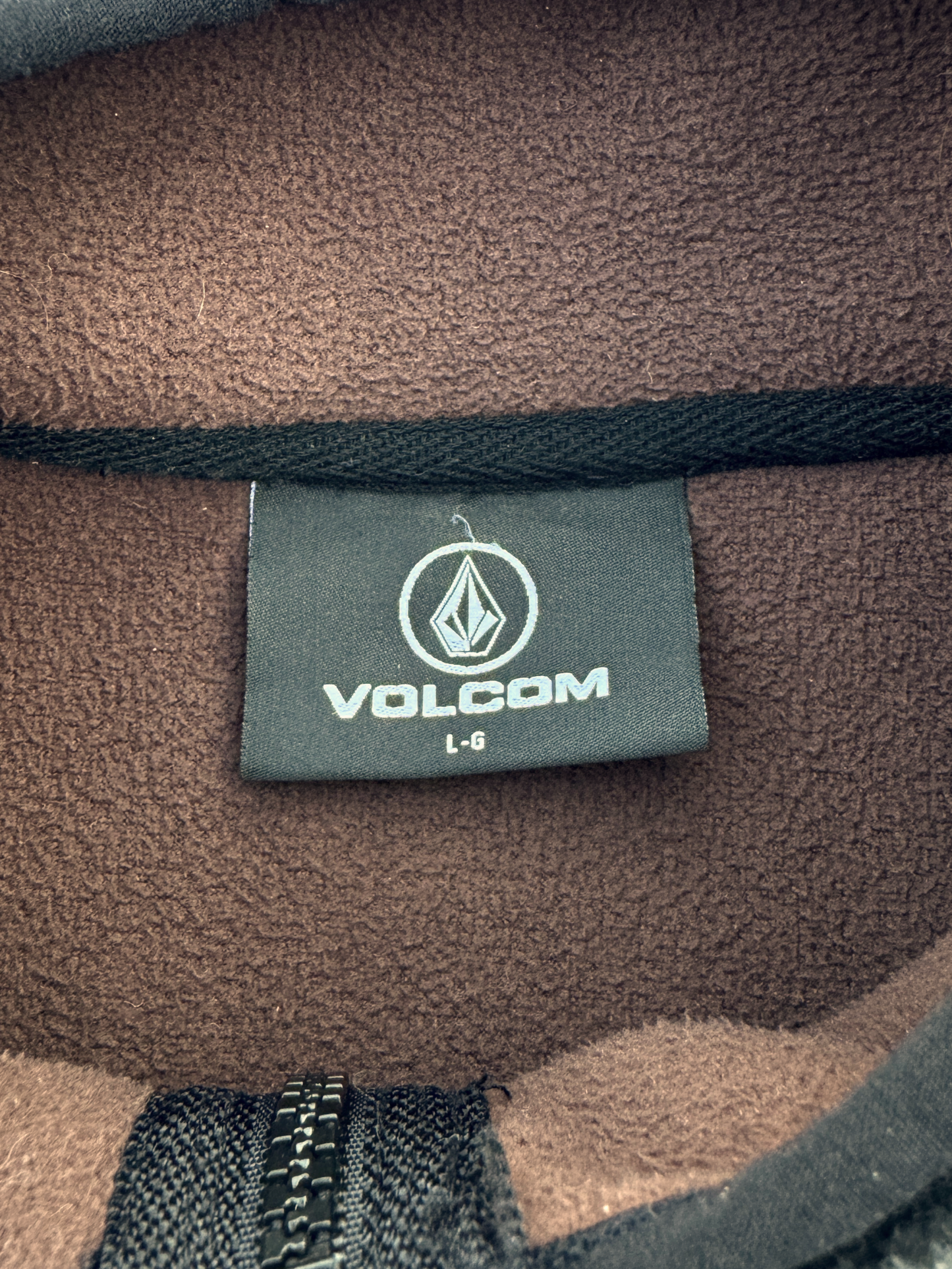 Volcom Tiger Stripe Zip Fleece Jacket