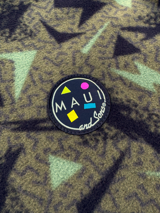 Maui Lightning Half Zip Fleece Pullover