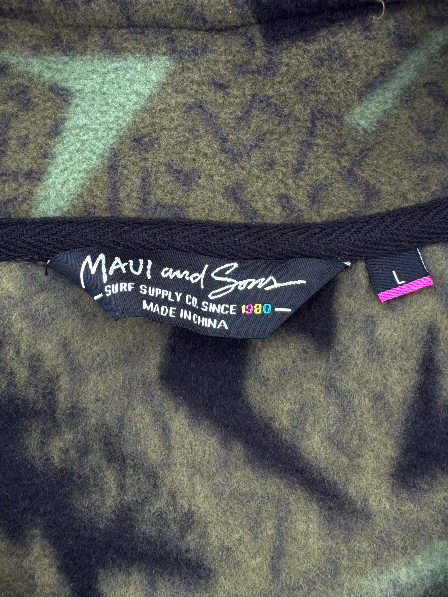 Pull polaire demi-zip Maui Lightning