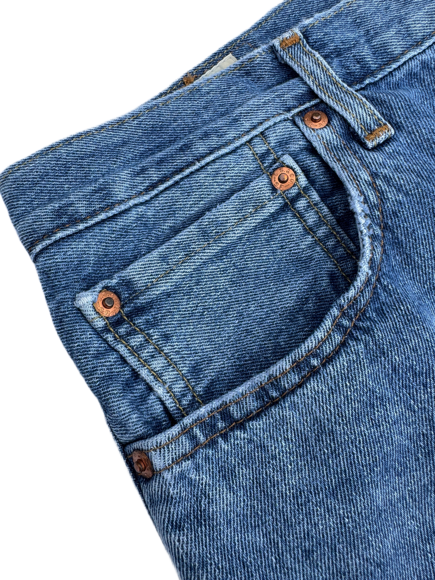 Levi's 551 DIY Patchwork Pants
