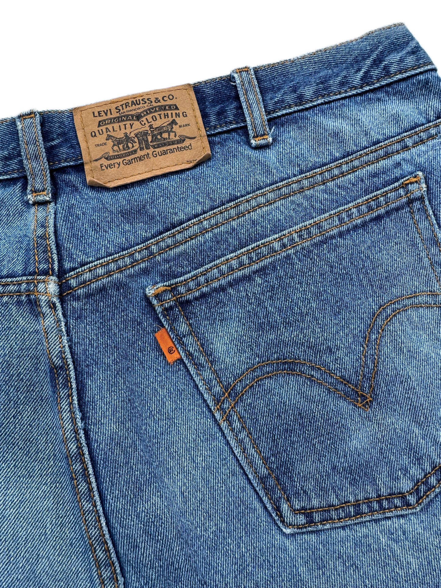 2005 Levi’s Blank Orange Tab Pants