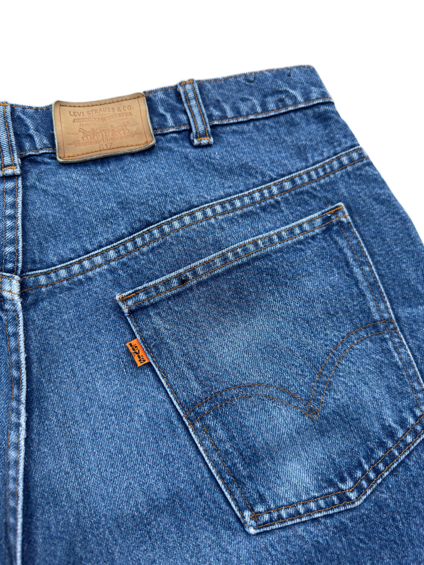 1971 Canadian Levi’s 617 Orange Tab Pants