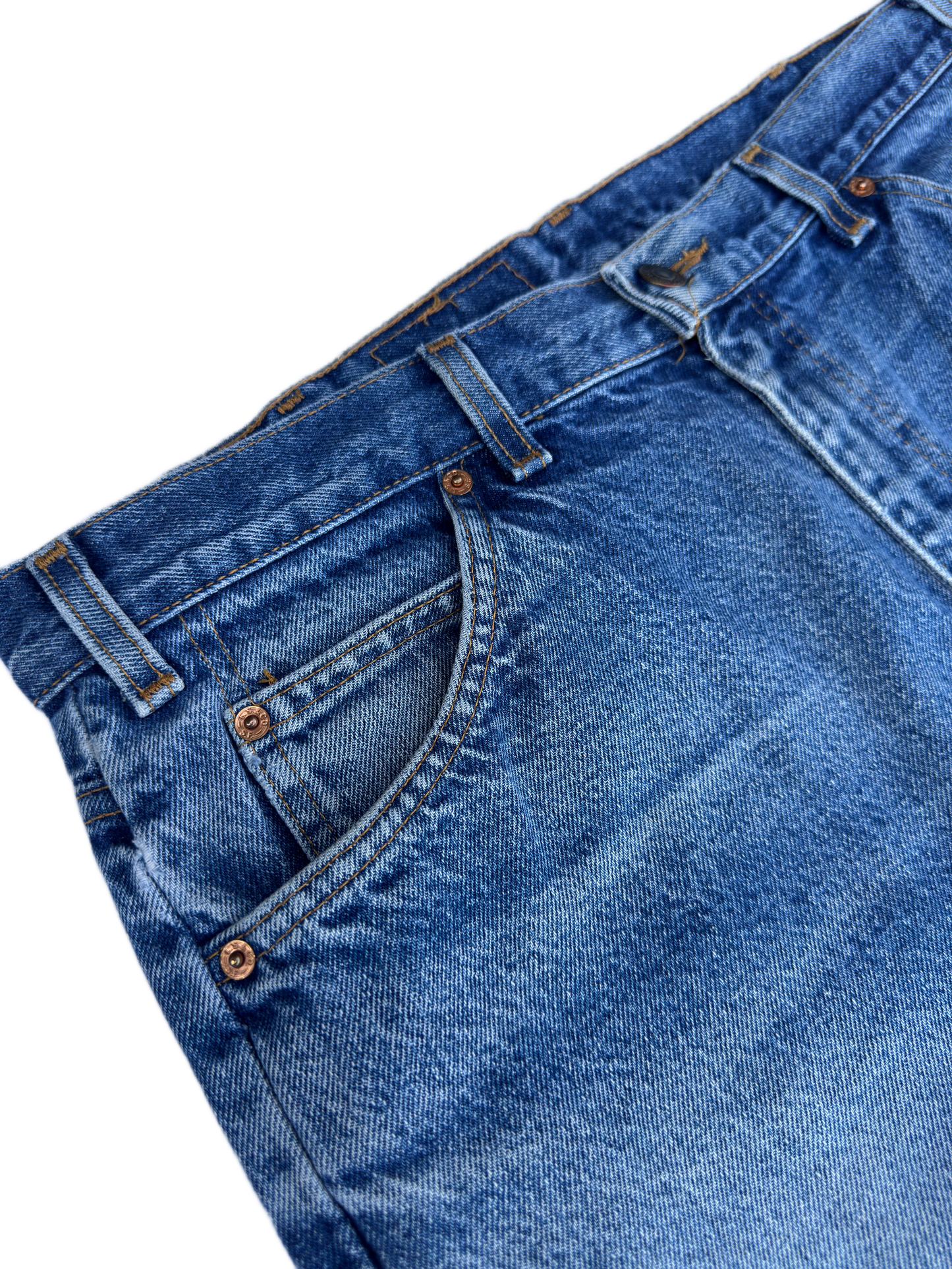 Pantalon Levi's canadien 2001 avec étiquette orange vierge et étiquette sans jacron