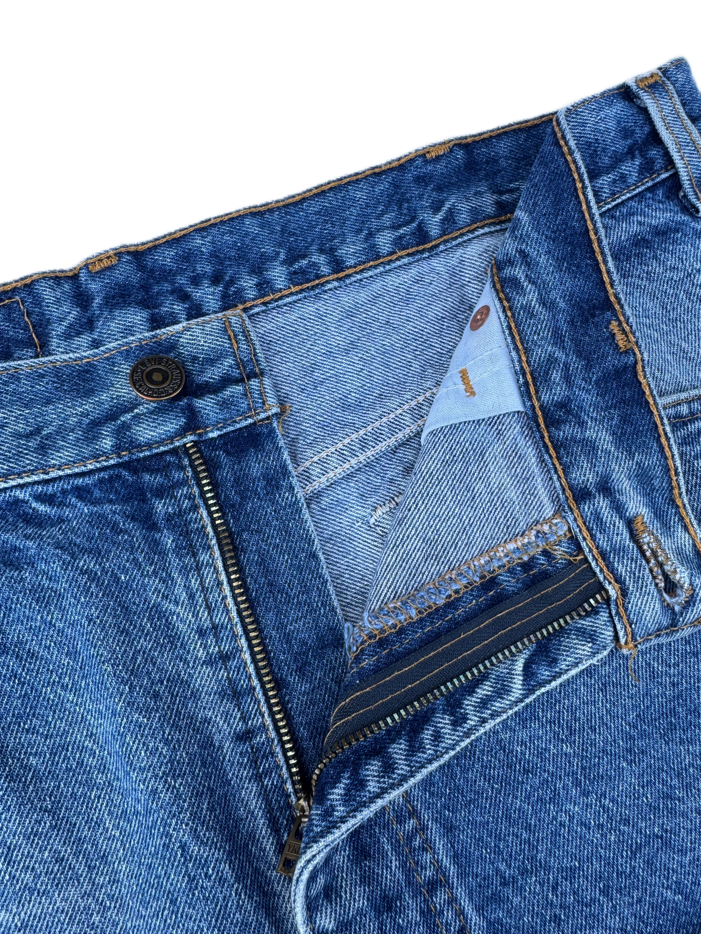 Pantalon Levi's canadien 2001 avec étiquette orange vierge et étiquette sans jacron
