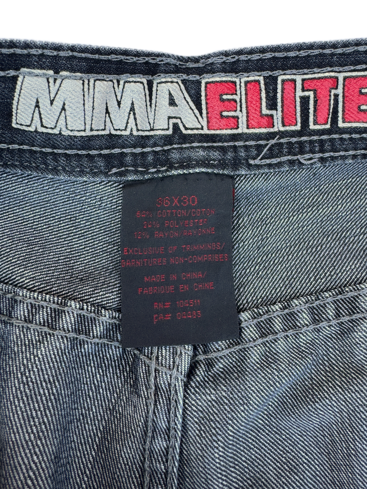 MMA Elite Faded and Creased Pants