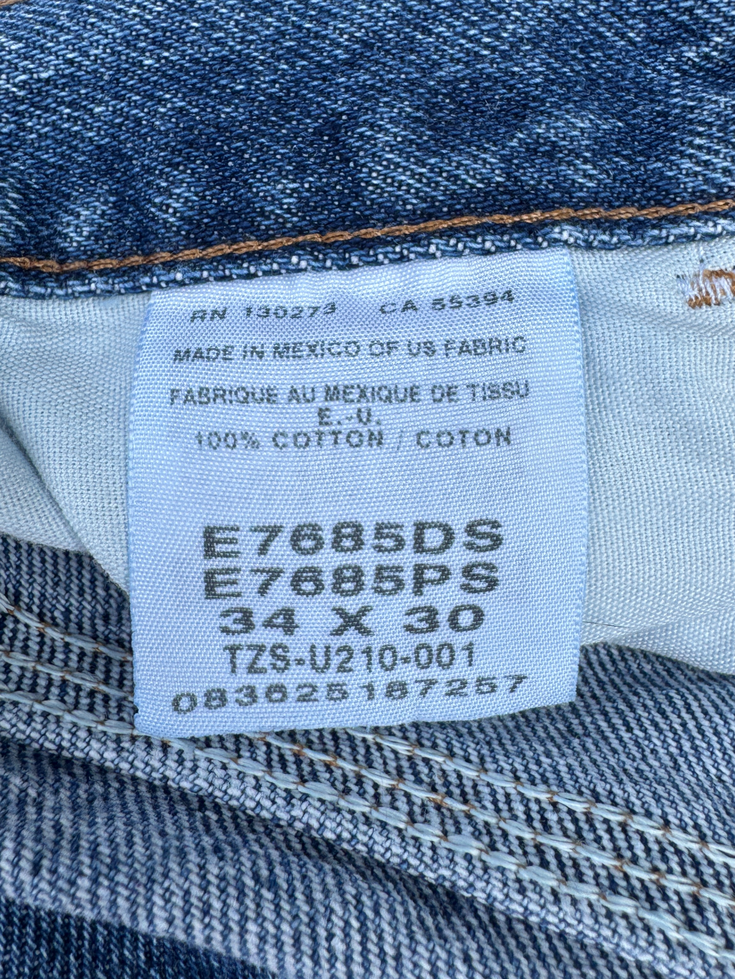 Pantalon de charpentier Rustler Workwear des années 2000