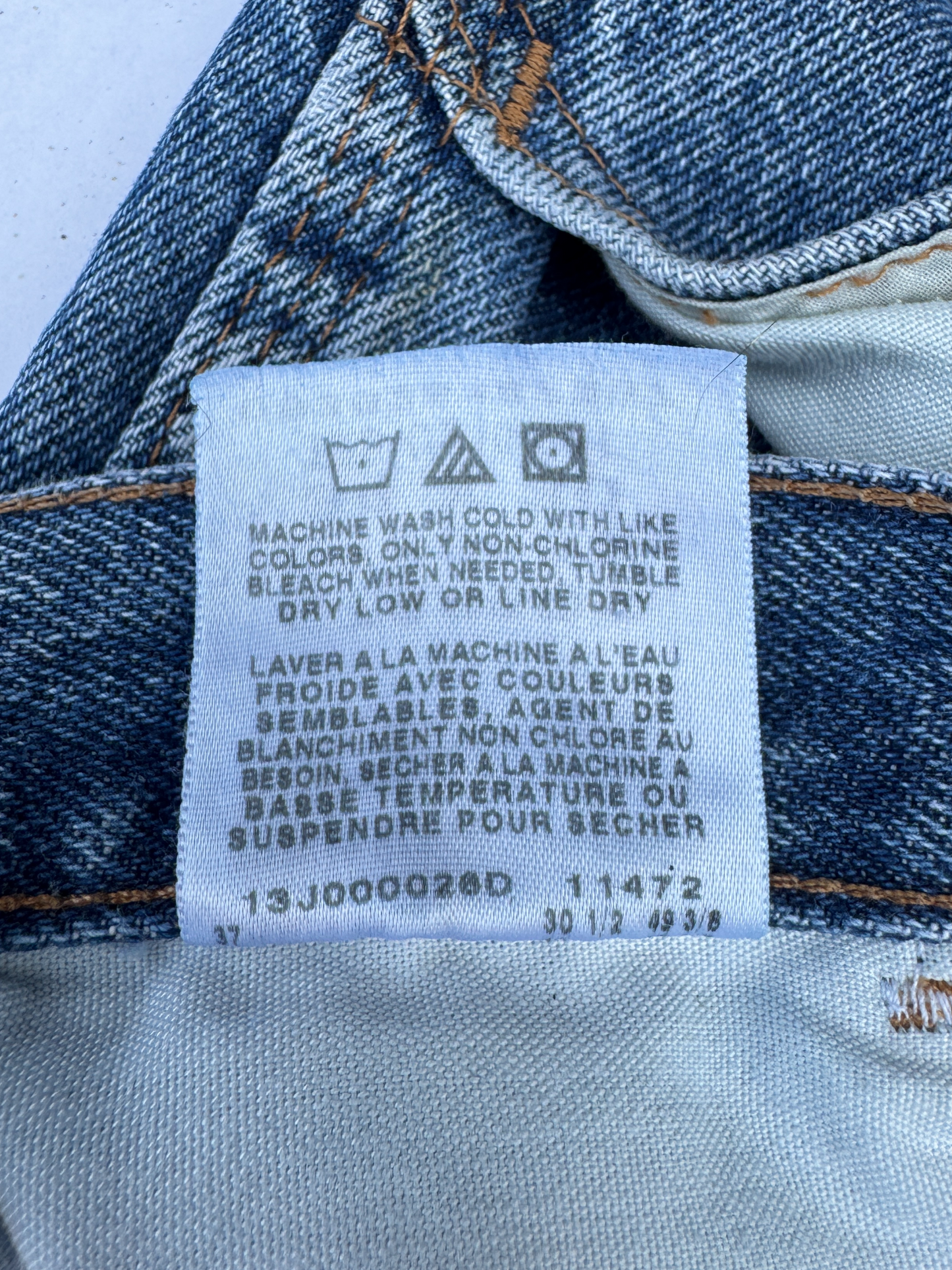 Pantalon de charpentier Rustler Workwear des années 2000