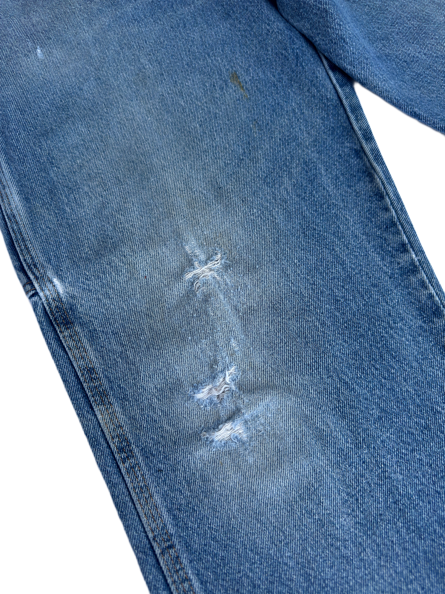 Pantalon de travail Rustler délavé des années 2000