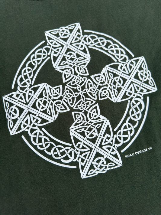 1996 Road Designs Celtic Cross Tee