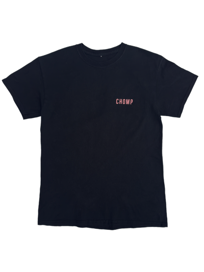 T-shirt Chomp Pink Sunset Skull