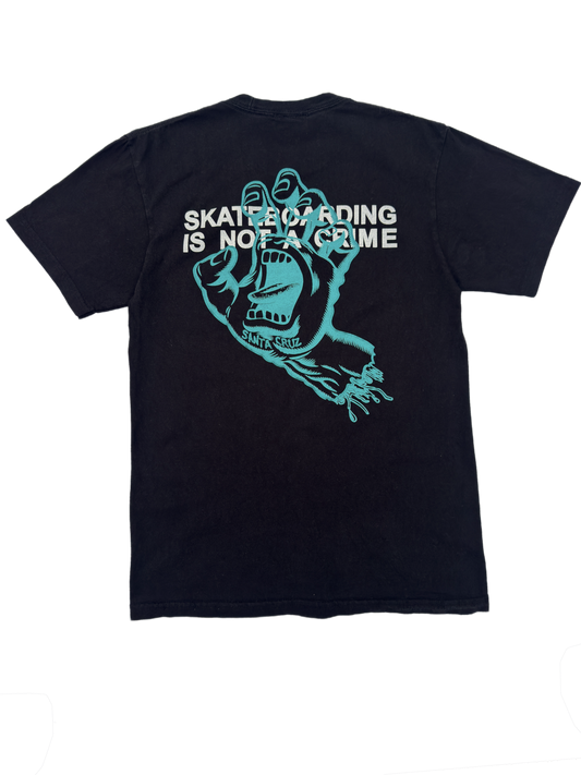 Santa Cruz “Skateboarding Is Not A Crime” Tee