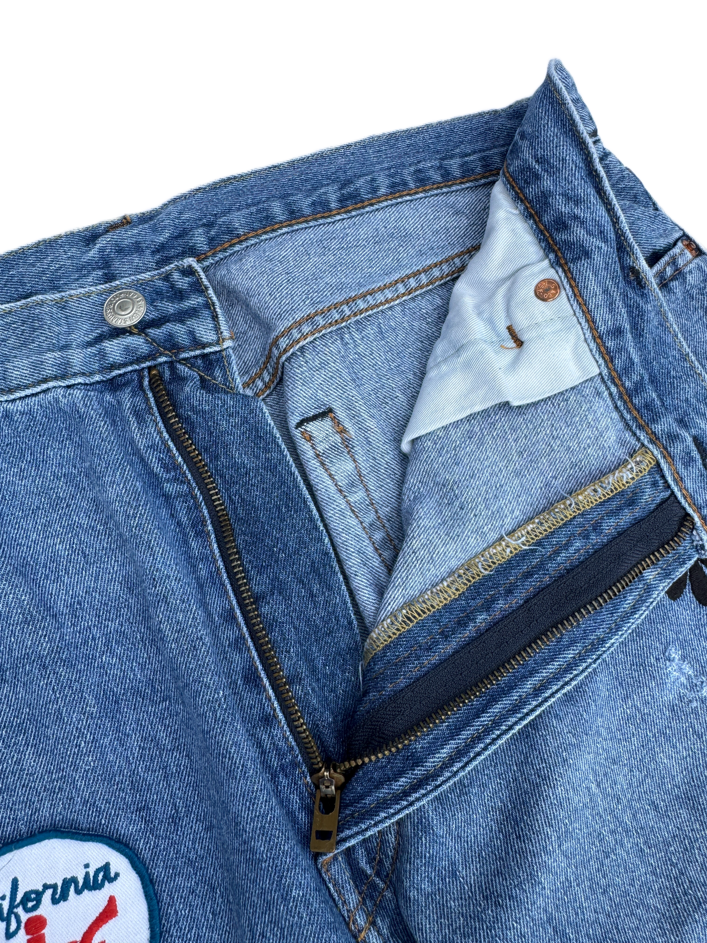 Levi's 551 DIY Patchwork Pants