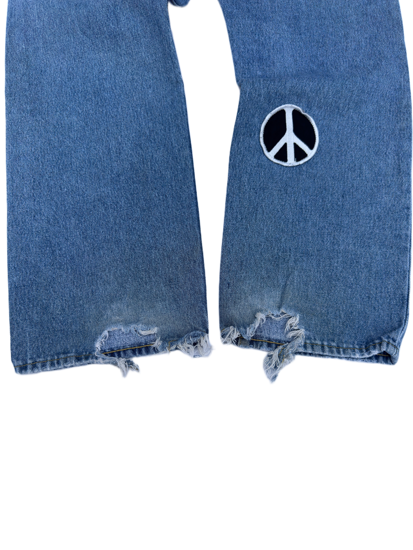 Levi's 551 DIY Patchwork Pants