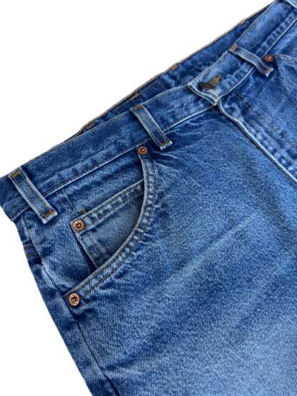 Pantalon Levi's canadien 2001 avec étiquette orange vierge et étiquette sans jacron