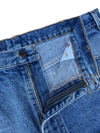 Pantalon Levi's canadien 2001 avec étiquette orange vierge et étiquette sans jacron
