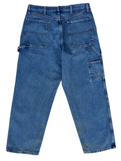 Pantalon de charpentier Rustler Workwear des années 2000