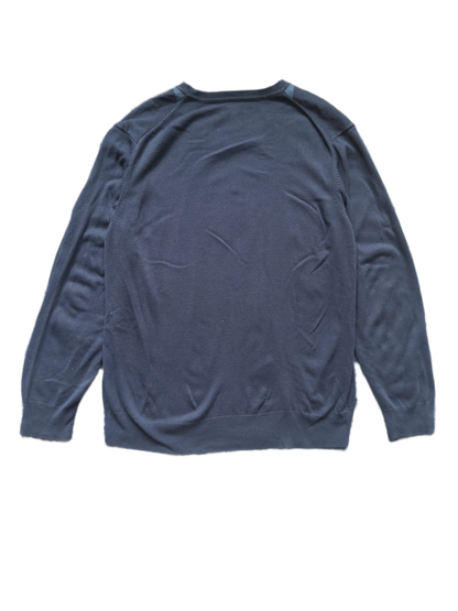 George Knitted Diamond Sweater